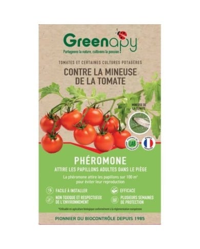 Phéromones Mineuse de la tomate - Tuta absoluta (2 capsules)