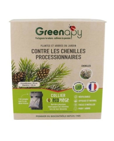 Ecopiège diam 30 cm - Piège à chenille processionnaire du pin - Ecorce