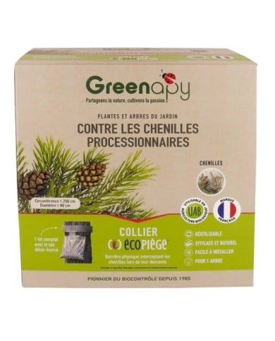 Ecopiège diam 80 cm - Piège à chenille processionnaire du pin - Ecorce