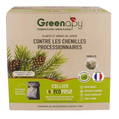 Ecopiège diam 80 cm - Piège à chenille processionnaire du pin - Ecorce