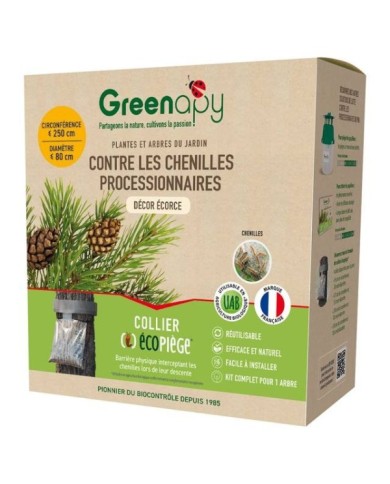 Ecopiège diam 80 cm - Piège à chenille processionnaire du pin - Ecorce