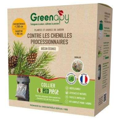 Ecopiège diam 80 cm - Piège à chenille processionnaire du pin - Ecorce