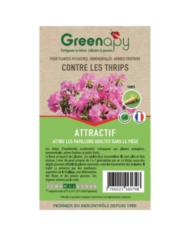 Phéromones Frankliniella occidentalis-Thrips  - (2 capsules)
