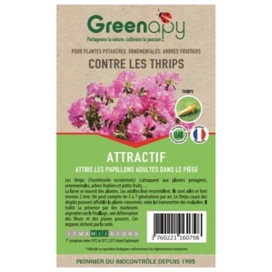 Phéromones Frankliniella occidentalis-Thrips  - (2 capsules)