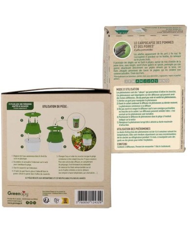 Kit contre le carpocapse des pommes et poires - Verger