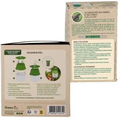 Kit contre le carpocapse des pommes et poires - Verger