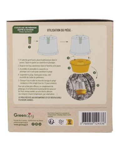 Kit piège mouche de l'olive - Petit jardin