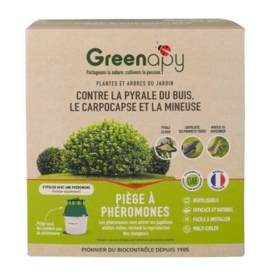 Kit Pyrale du buis - Phéromones Longue durée + Piège à entonnoir